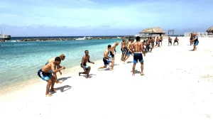 Curaçao National Football Squad Conducts Coastal Training Sessions Ahead of World Cup (Photo by: pxr.nl)