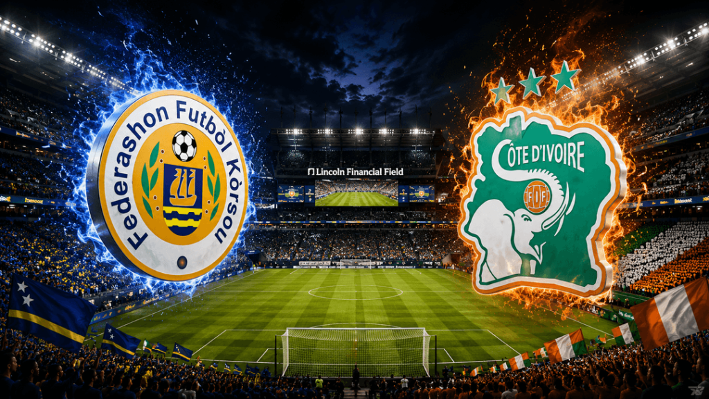 Curaçao faces Côte d'Ivoire in FIFA World Cup 2026 fixture (Photo by: beinsports.com)