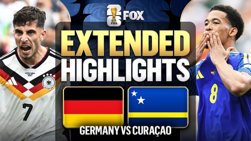 Curaçao faces Germany in 2026 FIFA World Cup qualifying fixture (Photo by: foxsports.com)