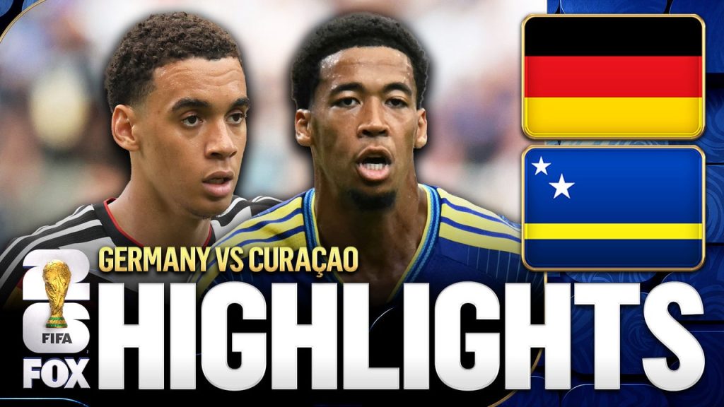 Curaçao faces Germany in 2026 FIFA World Cup qualifying fixture (Photo by: foxsports.com)