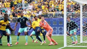 Curaçao faces Ivory Coast in 2026 FIFA World Cup qualifying fixture (Photo by: rte.ie)