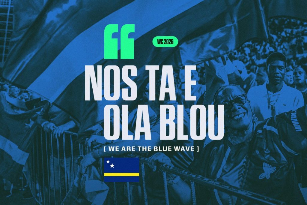 Curaçao's 'Blue Wave' draws international attention for blend of sporting ambition and island pride (Photo by: nyt.com)