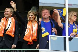 Dutch royal family supports both Netherlands and Curaçao national teams at World Cup (Photo by: nypost.com)