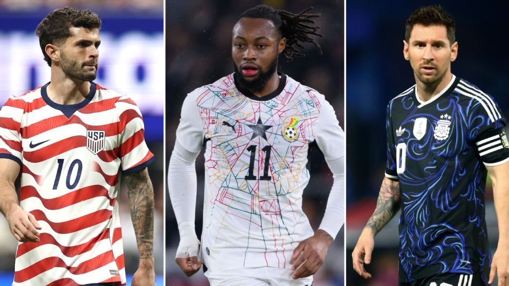 ESPN publishes kit ranking for national teams ahead of 2026 FIFA World Cup (Photo by: espncdn.com)