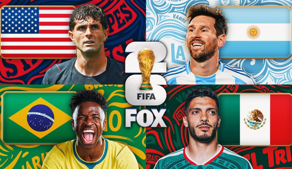 FOX Sports publishes power ranking of twelve Americas-based teams ahead of 2026 World Cup (Photo by: foxsports.com)