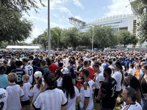 Houston hosts inaugural FIFA World Cup match amid heavy rainfall (Photo by: houstonpublicmedia.org)