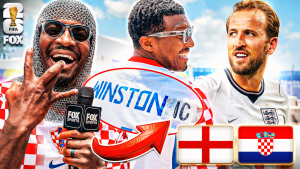 NFL Quarterback Winston Attends 2026 FIFA World Cup Match Between England and Croatia (Photo by: foxsports.com)