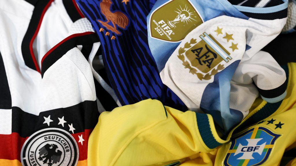 Overview of Official Team Kits Released Ahead of the 2026 FIFA World Cup (Photo by: wmsports.io)