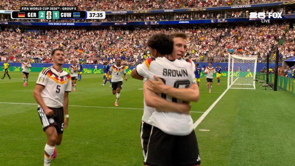 Schlotterbeck heads Germany into lead against Curaçao in 2026 FIFA World Cup qualifying (Photo by: foxsports.com)