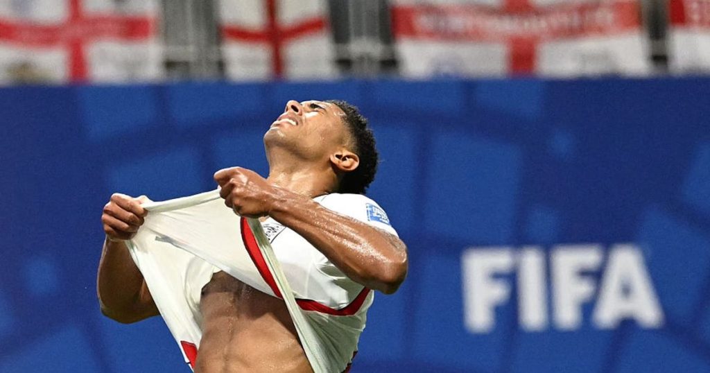 2026 FIFA World Cup: DR Congo lead England at half-time in potential major upset (Photo by: theathletic.com)