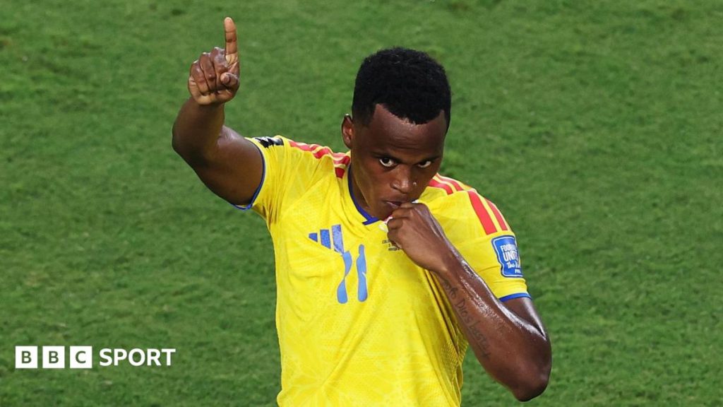 Colombia and Ghana meet in the last 32 of the 2026 FIFA World Cup (Photo by: co.uk)