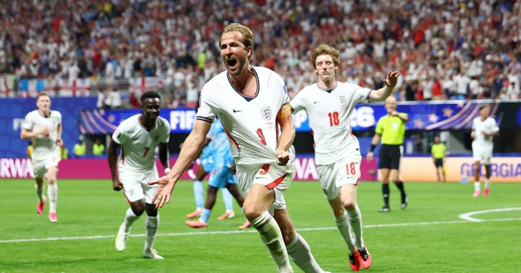DR Congo Opens Scoring Against England in Atlanta at FIFA World Cup (Photo by: ad.nl)