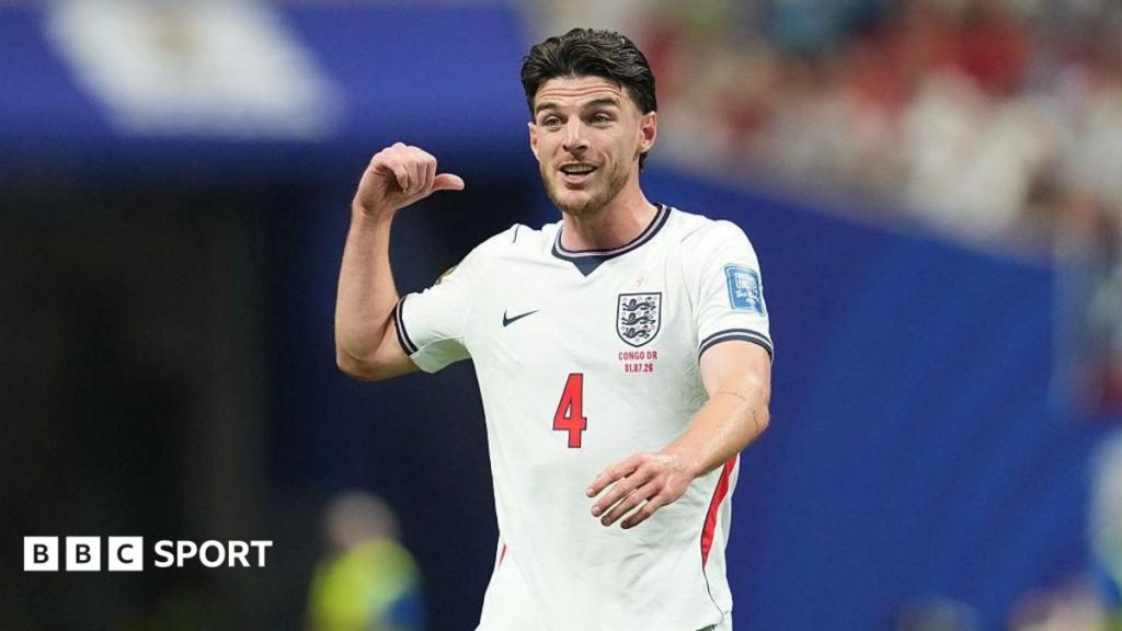 Declan Rice states readiness to play through injury in England's World Cup fixture against Mexico (Photo by: co.uk)