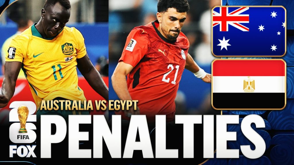 Egypt advances to World Cup Round of 16 after defeating Australia in penalty shootout (Photo by: foxsports.com)