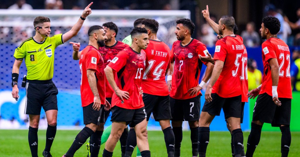 Egypt files formal complaint regarding referee decisions in World Cup match against Argentina (Photo by: s-nbcnews.com)