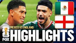 England advance to 2026 FIFA World Cup quarter-finals after defeating Mexico 3-2 (Photo by: foxsports.com)