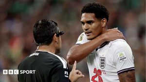 FA may appeal Jarell Quansah red card issued during World Cup 2026 qualifier against Mexico (Photo by: co.uk)