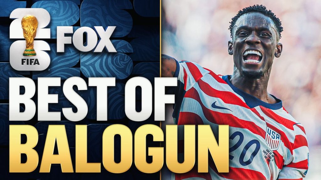Folarin Balogun's Notable Performances at the 2026 FIFA World Cup Highlighted by FOX Sports (Photo by: foxsports.com)