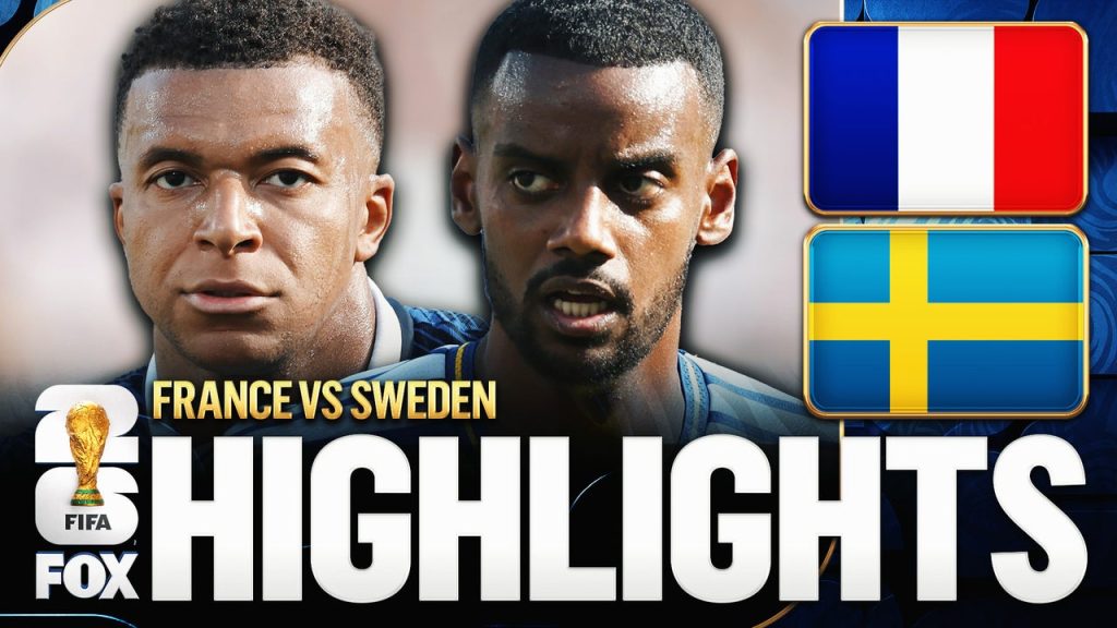 France advances to next round of 2026 FIFA World Cup after defeating Sweden (Photo by: foxsports.com)