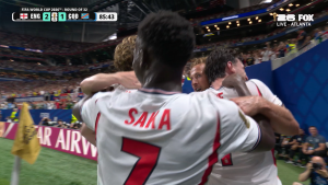 Harry Kane scores late to give England lead against DR Congo in 2026 World Cup qualifying (Photo by: foxsports.com)