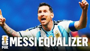 Messi Scores Equalizer for Argentina Against Egypt in World Cup Qualifier (Photo by: foxsports.com)