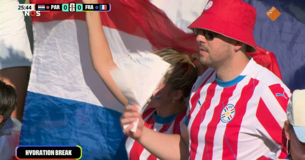 NOS Broadcasts First Half of Paraguay vs France at FIFA World Cup 2026 via NPO.nl (Photo by: npo.nl)