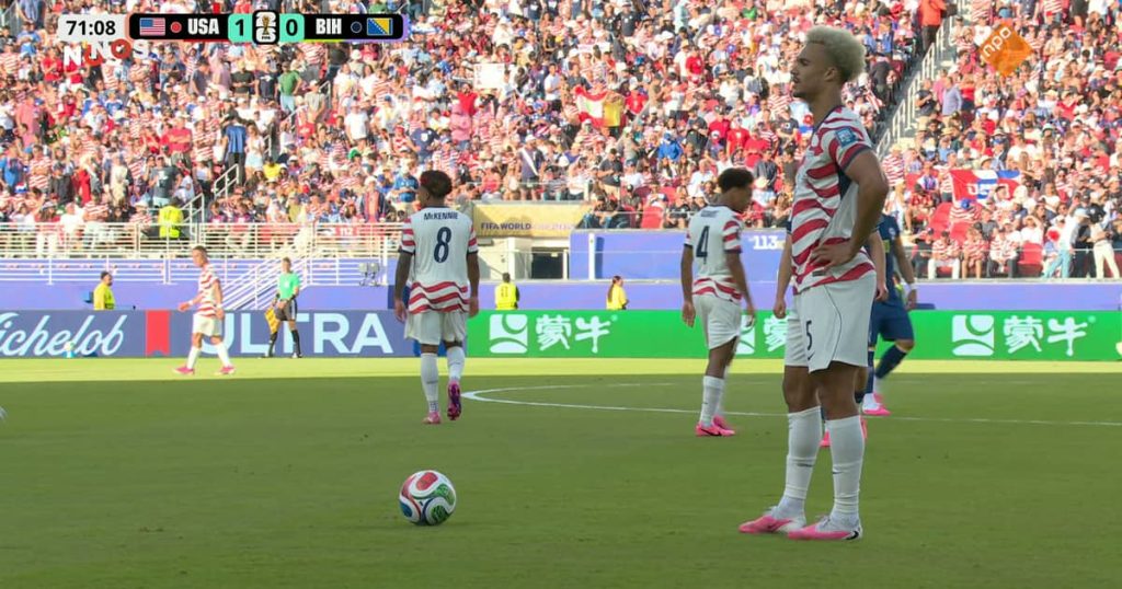 NOS Broadcasts Second Half of FIFA World Cup 2026 Match Between USA and Bosnia-Herzegovina on NPO (Photo by: npo.nl)