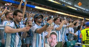 NOS broadcasts first half of FIFA World Cup 2026 match Argentina vs Cape Verde on NPO (Photo by: npo.nl)