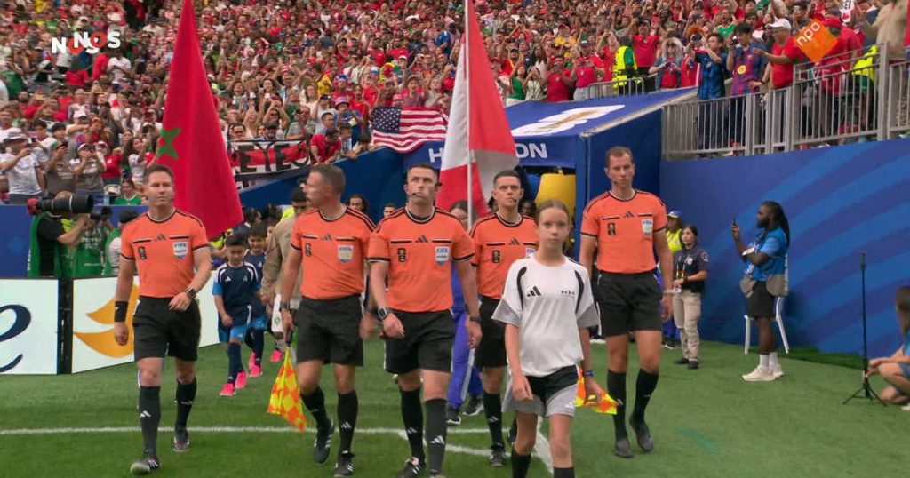NOS broadcasts first half of FIFA World Cup 2026 match between Canada and Morocco on NPO (Photo by: npo.nl)