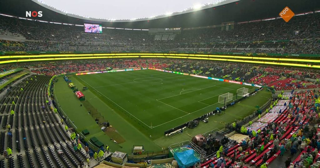 NOS broadcasts first half of FIFA World Cup 2026 match between Mexico and England on NPO (Photo by: npo.nl)