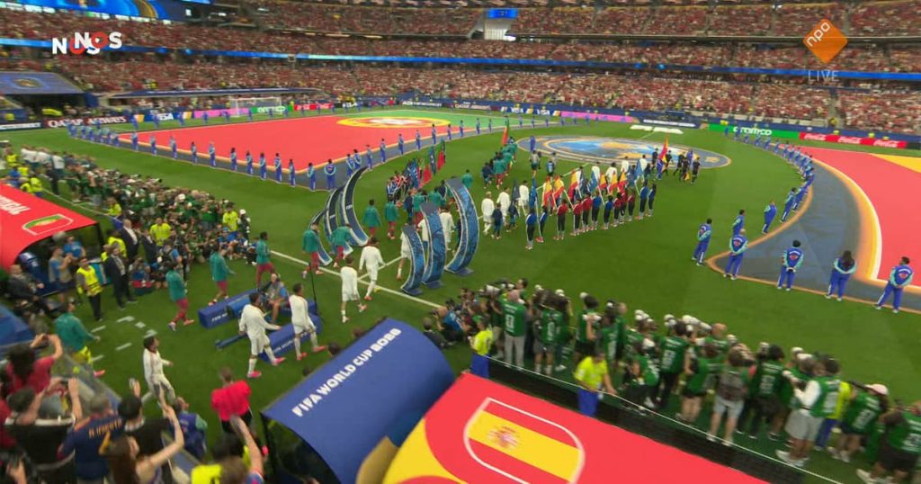 NOS broadcasts first half of FIFA World Cup 2026 match Portugal vs Spain on NPO (Photo by: npo.nl)