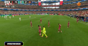 NOS broadcasts second half of FIFA World Cup 2026 match between Portugal and Spain on NPO (Photo by: npo.nl)