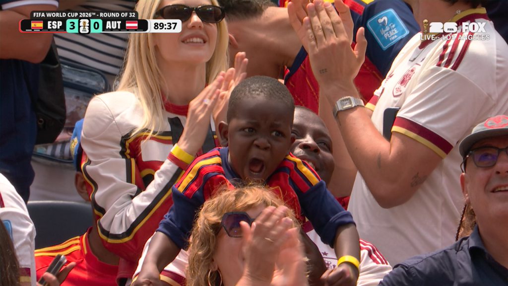 Spain advances in 2026 FIFA World Cup with 3-0 victory over Austria (Photo by: foxsports.com)