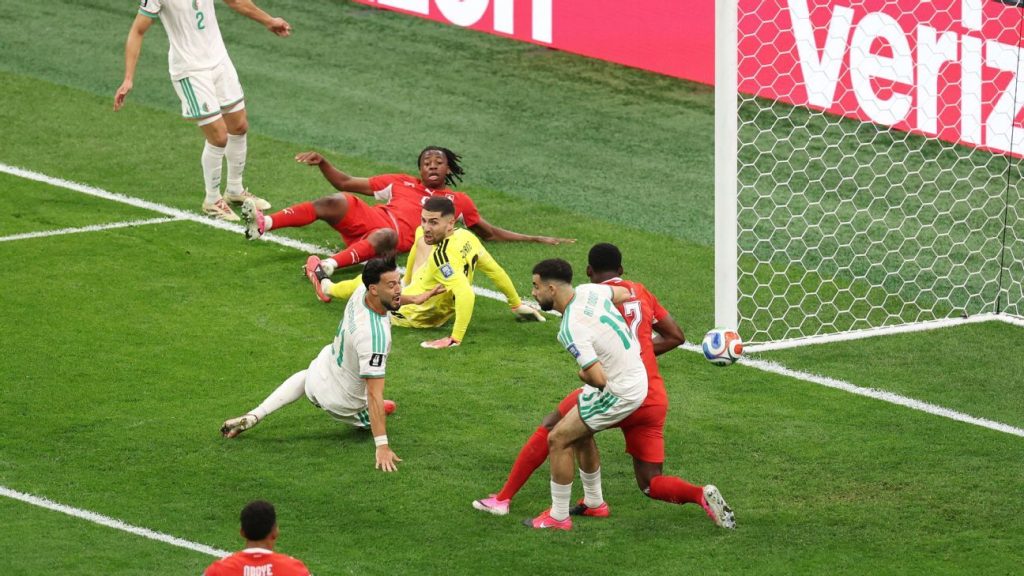 Switzerland face Algeria in Round of 32 at FIFA World Cup 2026 (Photo by: espncdn.com)
