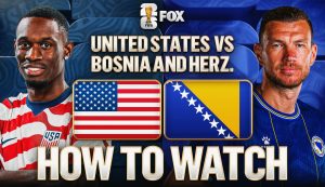 USA takes 1-0 lead over Bosnia-Herzegovina in 2026 World Cup qualifier (Photo by: foxsports.com)
