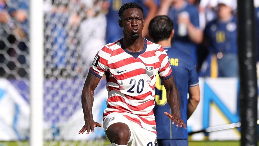 USMNT records World Cup victory; Balogun celebration draws endorsement from LeBron James (Photo by: espncdn.com)