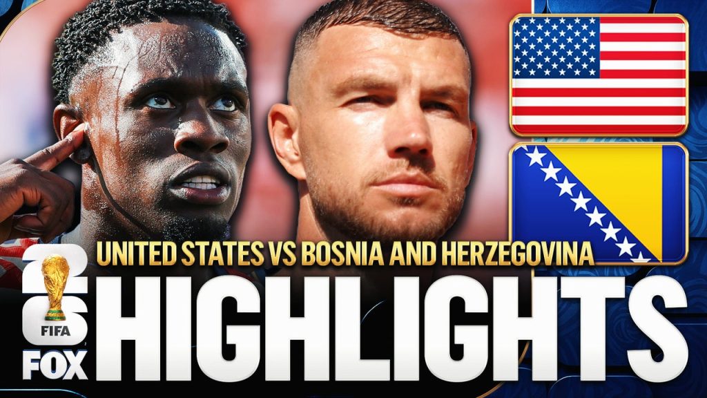 United States advance to next round after 2-0 victory over Bosnia-Herzegovina at 2026 FIFA World Cup (Photo by: foxsports.com)