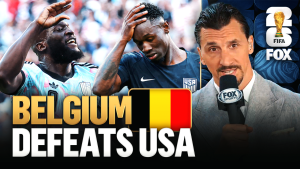 United States eliminated from 2026 FIFA World Cup following 1-4 defeat against Belgium (Photo by: foxsports.com)