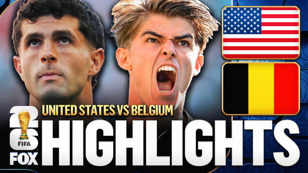 United States eliminated from 2026 FIFA World Cup following Round of 16 defeat to Belgium (Photo by: foxsports.com)