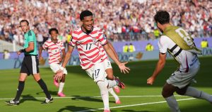 United States takes deserved lead over Bosnia in World Cup match; Balogun goal ruled valid (Photo by: ad.nl)
