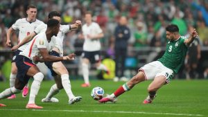 Weather causes delay in Mexico vs England FIFA World Cup round-of-16 fixture (Photo by: espncdn.com)