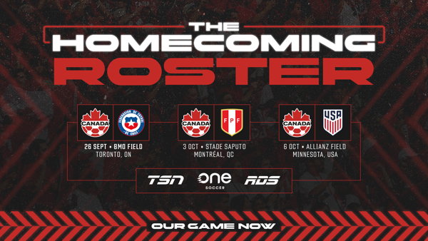 Canada names squad for September-October internationals ahead of FIFA World Cup 2026 (Photo by: prezly.com)