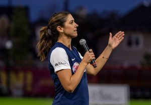 Morgan and Marta Call on FIFA to Reschedule U-20 Women's World Cup (Photo by: justwomenssports.com)