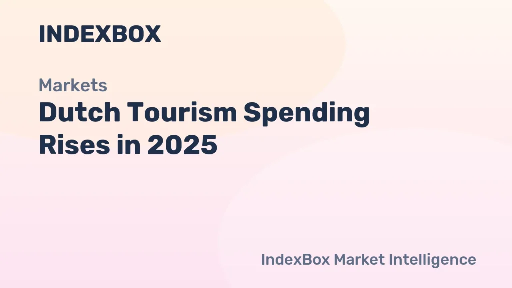 Netherlands Tourism Spending Increases in 2025 Driven by Foreign Visitor Expenditure (Photo by: indexbox.io)