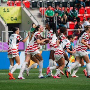 U.S. Under-20 Women Advance to Round of 16 with 9-0 Victory over New Zealand (Photo by: ussoccer.com)